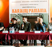 Filmo "Karalių pamaina" spaudos konferencija