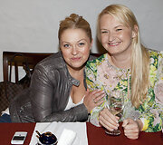 Agnė Armo&scaron;kaitė (kairėje) ir Rima Olberkytė-Stankus