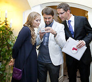 Vitalija Kibildė, Gediminas Mala&scaron;kevičius ir Rolandas Vilkončius