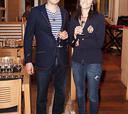 &Scaron;ampano &bdquo;Taittinger&ldquo; degustacijos akimirka