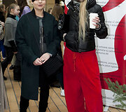Kristina Kruopienytė (kairėje) ir Nerija Makarskaitė-Ivanauskas 