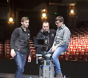 Klipo filmavimo akimirka