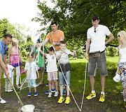 Vaikų &scaron;ventė botanikos sode