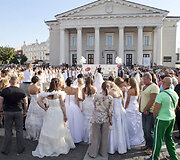 Renginio &bdquo;Nuotakos ir jaunikis&ldquo; akimirka