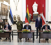 Baltijos &scaron;alių gynybos ministrų susitikimas