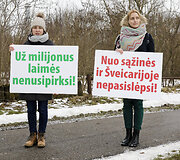 &bdquo;Achemos&ldquo; darbuotojų streikas