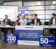 &bdquo;Ryanair&ldquo; orlaivių priežiūros angarų projekto pristatymas