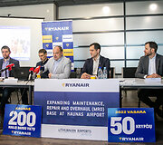 &bdquo;Ryanair&ldquo; orlaivių priežiūros angarų projekto pristatymas