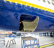 &bdquo;Ryanair&ldquo; orlaivių priežiūros angarų projekto pristatymas