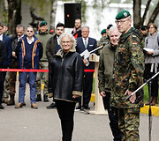 Lietuvai priskirtos Vokietijos brigados &scaron;tabo inauguracija