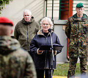 Lietuvai priskirtos Vokietijos brigados &scaron;tabo inauguracija