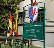 Lietuvai priskirtos Vokietijos brigados &scaron;tabo inauguracija