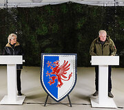 Lietuvai priskirtos Vokietijos brigados &scaron;tabo inauguracija