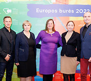 ES investicijų projektų apdovanojimai &bdquo;Europos burės 2022&ldquo;