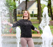Projekto &bdquo;Žingsniai 2023&ldquo; dalyvė Eglė Juozauskienė
