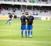 Pasaulio futbolo legendų rungtynės su legendiniais Lietuvos futbolininkais
