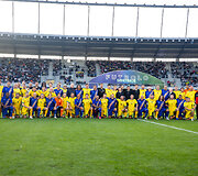 Pasaulio futbolo legendų rungtynės su legendiniais Lietuvos futbolininkais