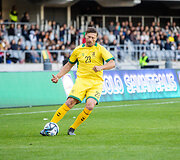 Pasaulio futbolo legendų rungtynės su legendiniais Lietuvos futbolininkais. Marius Stankevičius