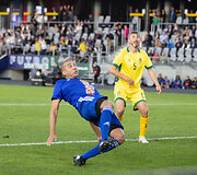 Pasaulio futbolo legendų rungtynės su legendiniais Lietuvos futbolininkais