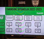Kauno &bdquo;Žalgirio&ldquo; spaudos konferencija prie&scaron; Eurolygos sezoną ir biudžeto pristatymas