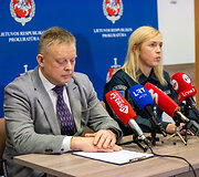 Kauno apygardos prokuratūros spaudos konferencija apie neteisėtai prekiaujamomis akcizais apmokestinamomis prekėmis  internetinėse svetainėse