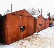 Garažai Technikos g., kur buvo laikoma pagrobta mergaitė