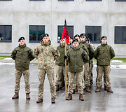 Atidarytas naujai pastatytas brg. gen. M. Pečiulionio artilerijos bataliono karinis miestelis