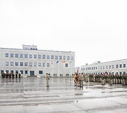 Atidarytas naujai pastatytas brg. gen. M. Pečiulionio artilerijos bataliono karinis miestelis