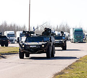 Vokietijos Padidinto budrumo brigados 91-asis pėstininkų bataliono perkėlimas į Lietuvą.
