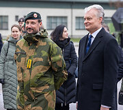 Kronprincas Haakonas, Gitanas Nausėda