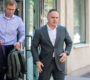 Andrius Vy&scaron;niauskas po akplausos Specialiųjų tyrimų tarnyboje Kaune