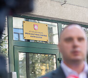 Andrius Vy&scaron;niauskas po akplausos Specialiųjų tyrimų tarnyboje Kaune