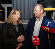 Vilija Blinkevičiūtė, Saulius Skvernelis