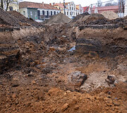 Archeologiniai kasinėjimai Kauno Rotu&scaron;ės aik&scaron;tėjė