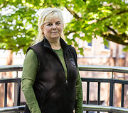 Kauno zoologijos sodo gyvūnų priežiūros specialistė Diana Prei&scaron;egalavičienė