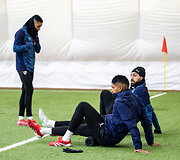 FK &bdquo;Kauno Žalgiris&ldquo; pirmoji treniruotė