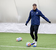 FK &bdquo;Kauno Žalgiris&ldquo; pirmoji treniruotė