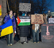 &bdquo;Poppies Palestine Action&ldquo; prie Dariaus ir Girėno stadiono