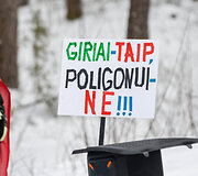 Akcija &bdquo;Kapčiamiestis gyvenimui - ne poligonui!"