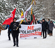 Akcija &bdquo;Kapčiamiestis gyvenimui - ne poligonui!"