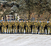 NATO daugianacionalinės kovinės grupės vadovavimo perdavimo ceremonija