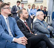 Dronų aptikimo žemutinėje oro erdvėje sistemos pristatymas Juragiuose