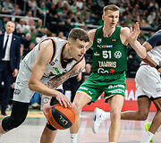 Pirmosios LKL pusfinalio rungtynės: &bdquo;Žalgiris&ldquo; &ndash; &bdquo;Lietkabelis&ldquo;
