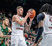 Pirmosios LKL pusfinalio rungtynės: &bdquo;Žalgiris&ldquo; &ndash; &bdquo;Lietkabelis&ldquo;