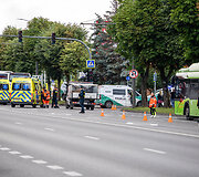 Avarija Savanorių prospekte Kaune