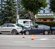 Avarija Savanorių prospekte Kaune