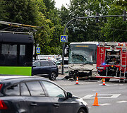 Avarija Savanorių prospekte Kaune