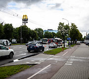 Avarija Savanorių prospekte Kaune