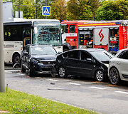 Avarija Savanorių prospekte Kaune