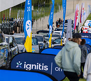 2026 &bdquo;Ignitis ON&ldquo; elektromobilių varžybų startas Kaune